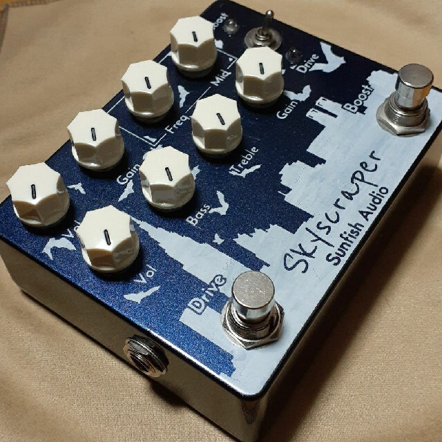 BOSS(ボス)のSunfish Audio / Skyscraper  Overdrive 美品 楽器のギター(エフェクター)の商品写真