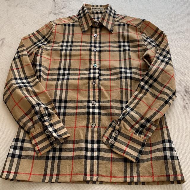 BURBERRY(バーバリー)のバーバリー　チェックシャツ　ヴィンテージ  レディースのトップス(シャツ/ブラウス(長袖/七分))の商品写真