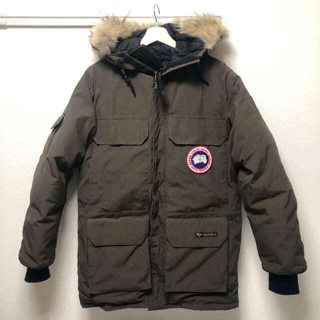 カナダグース エクスペディションパーカー EXPEDITION PARKA ダウンジャケット ハイネック ファー フード 旧タグ S 黒 