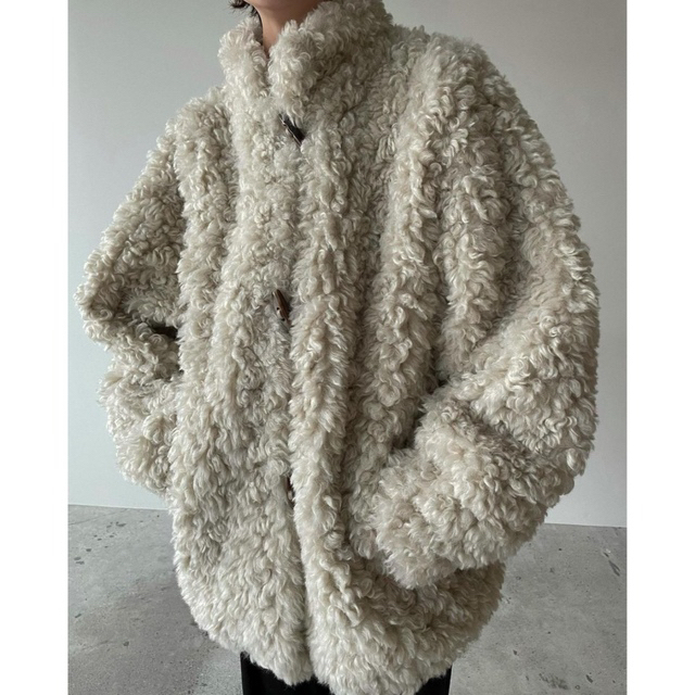 CLANE★クラネ CURL FUR SHORT COATレディース