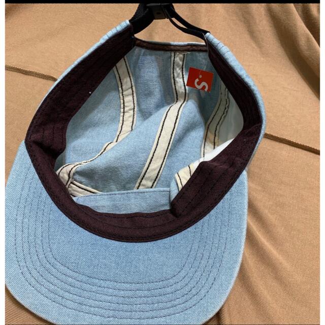 Supreme(シュプリーム)の17aw Supreme Side Zip Camp Cap Denim メンズの帽子(キャップ)の商品写真