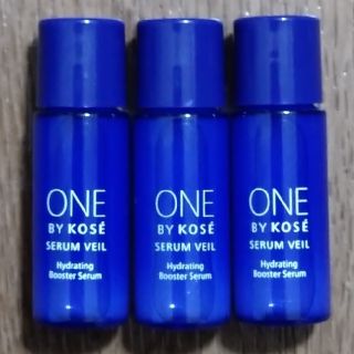 コーセー(KOSE)のONE BY KOSE セラム ヴェール 9ml×3個(ブースター/導入液)