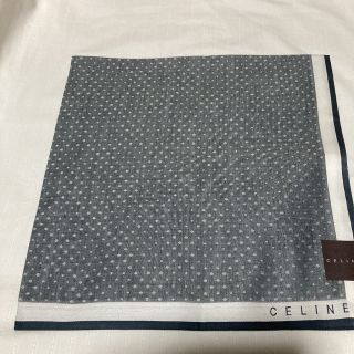 セリーヌ(celine)の新品紳士　セリーヌハンカチ　大判　(ハンカチ/ポケットチーフ)