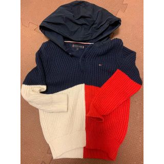 トミーヒルフィガー(TOMMY HILFIGER)のトミーヒルフィガー　セーター　92 美品(ニット)