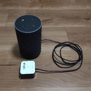 エコー(ECHO)のamazon echo 第2世代 チャコール alexa(スピーカー)