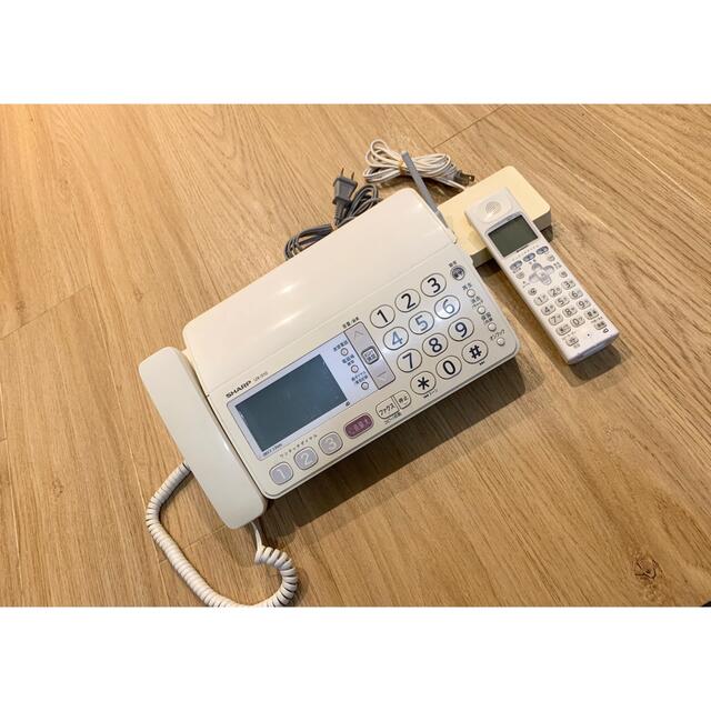 SHARP デジタルコードレスファクシミリ 電話機 UX-310