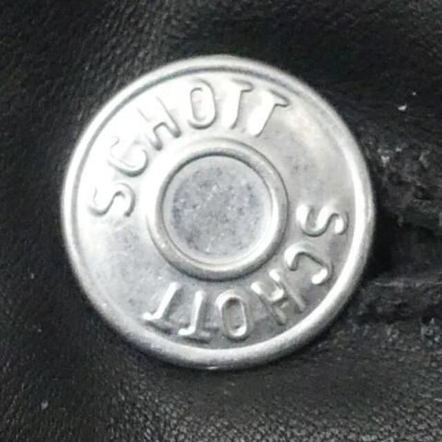 schott - アメリカ製 ショット レザー ブッシュパンツ メンズ W32 黒