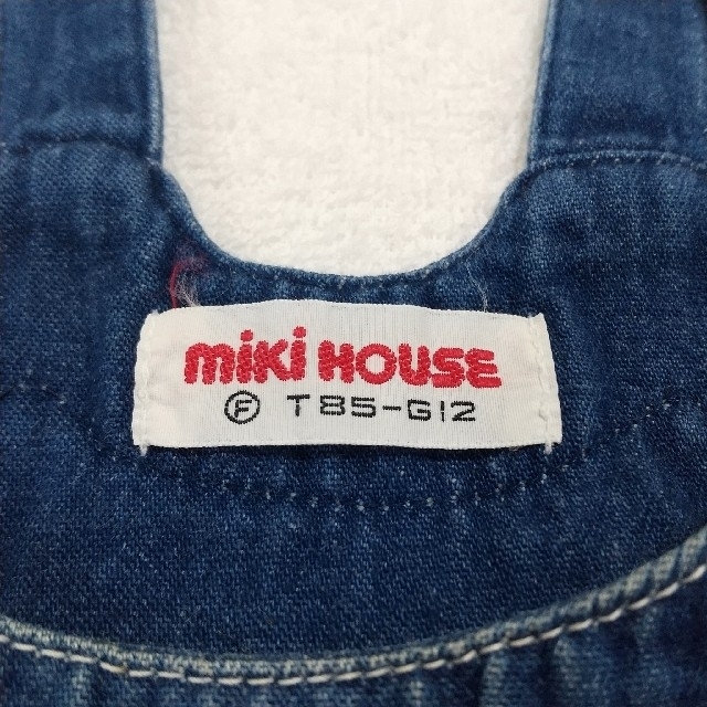 mikihouse(ミキハウス)の22【ミキハウス】レトロ/だるまオール/ロンパース/ロゴ/車/85cm キッズ/ベビー/マタニティのベビー服(~85cm)(ロンパース)の商品写真