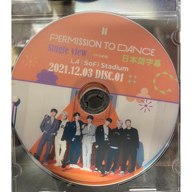 防弾少年団(BTS)(ボウダンショウネンダン)のBTS PERMISSION TO DANCE ON STAGE LA エンタメ/ホビーのDVD/ブルーレイ(アイドル)の商品写真