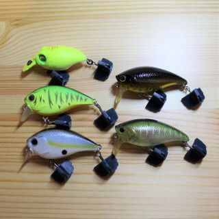 メガバス(Megabass)のシャロークランク 5個セット Megabass他(ルアー用品)