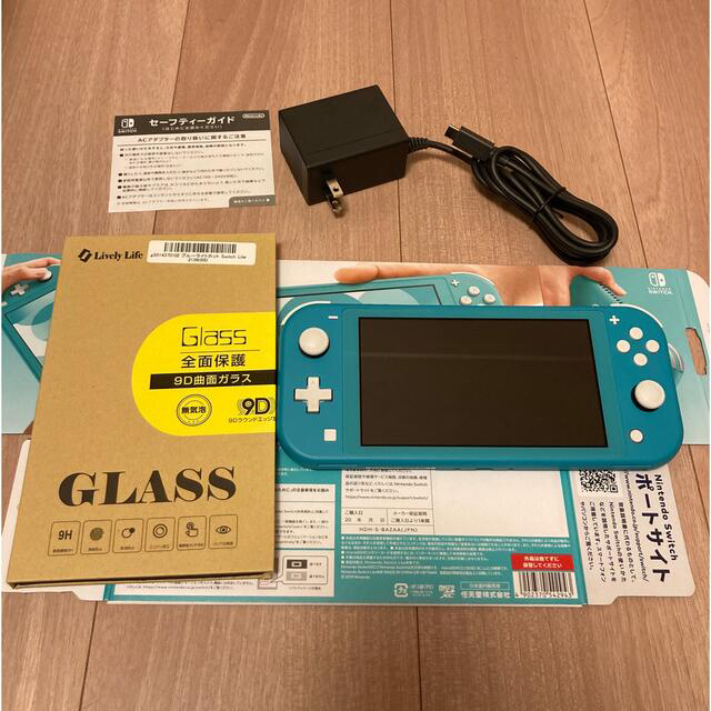 Nintendo Switch(ニンテンドースイッチ)のNintendo Switch  Lite スイッチライト ターコイズ エンタメ/ホビーのゲームソフト/ゲーム機本体(家庭用ゲーム機本体)の商品写真