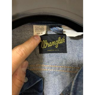 ラングラー(Wrangler)の大特価　wrangler 124mj 美品(Gジャン/デニムジャケット)