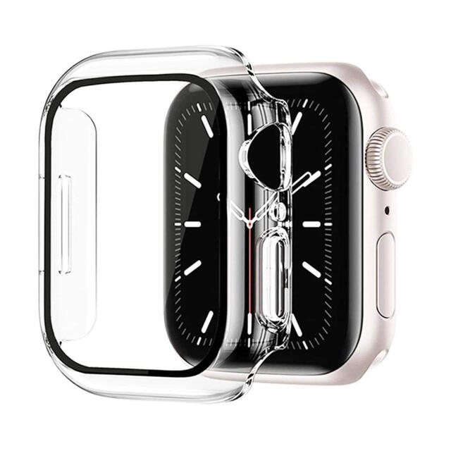 Apple Watch(アップルウォッチ)のアップルウォッチカバー 7 41 AppleWatchケース全面保護7 45mm スマホ/家電/カメラのスマホアクセサリー(モバイルケース/カバー)の商品写真