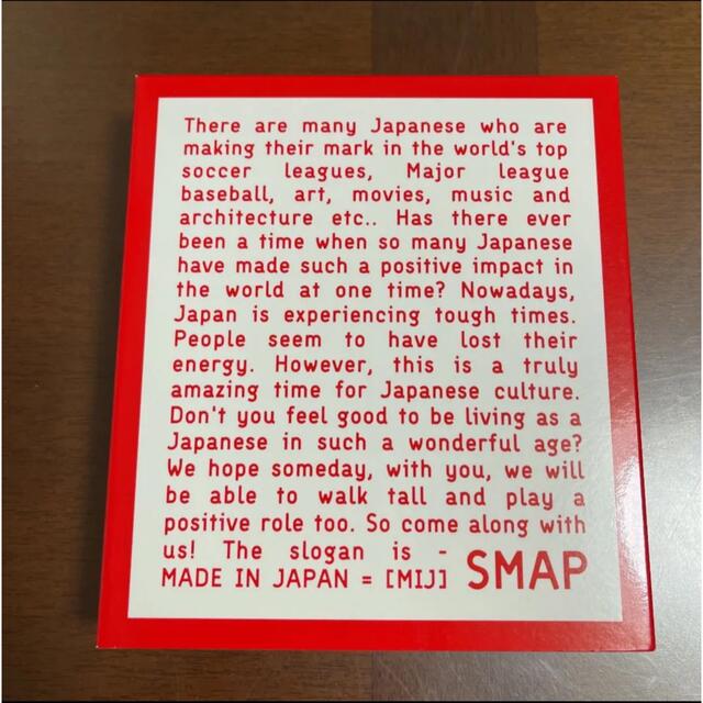 SMAP(スマップ)のSMAP/Live MIJ〈3枚組〉DVD エンタメ/ホビーのDVD/ブルーレイ(ミュージック)の商品写真