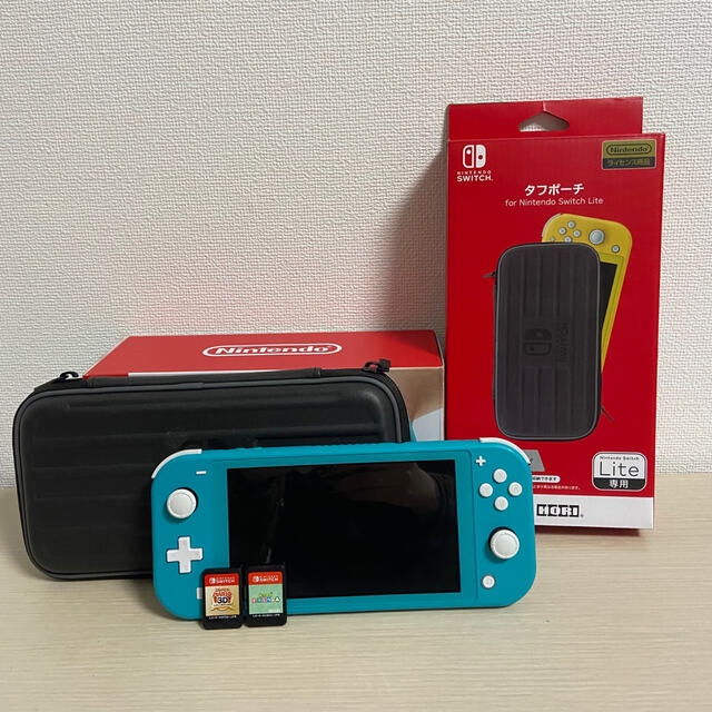 オンラインストア卸売 Nintendo Switch Lite スイッチ ライト 本体 ソフトセット 携帯用ゲーム本体