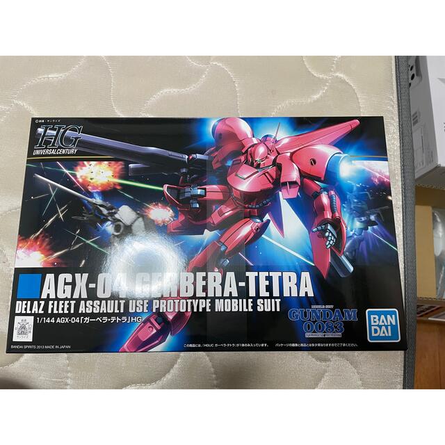 BANDAI(バンダイ)のHGUC 機動戦士ガンダム0083 ガーベラ・テトラ エンタメ/ホビーのおもちゃ/ぬいぐるみ(模型/プラモデル)の商品写真