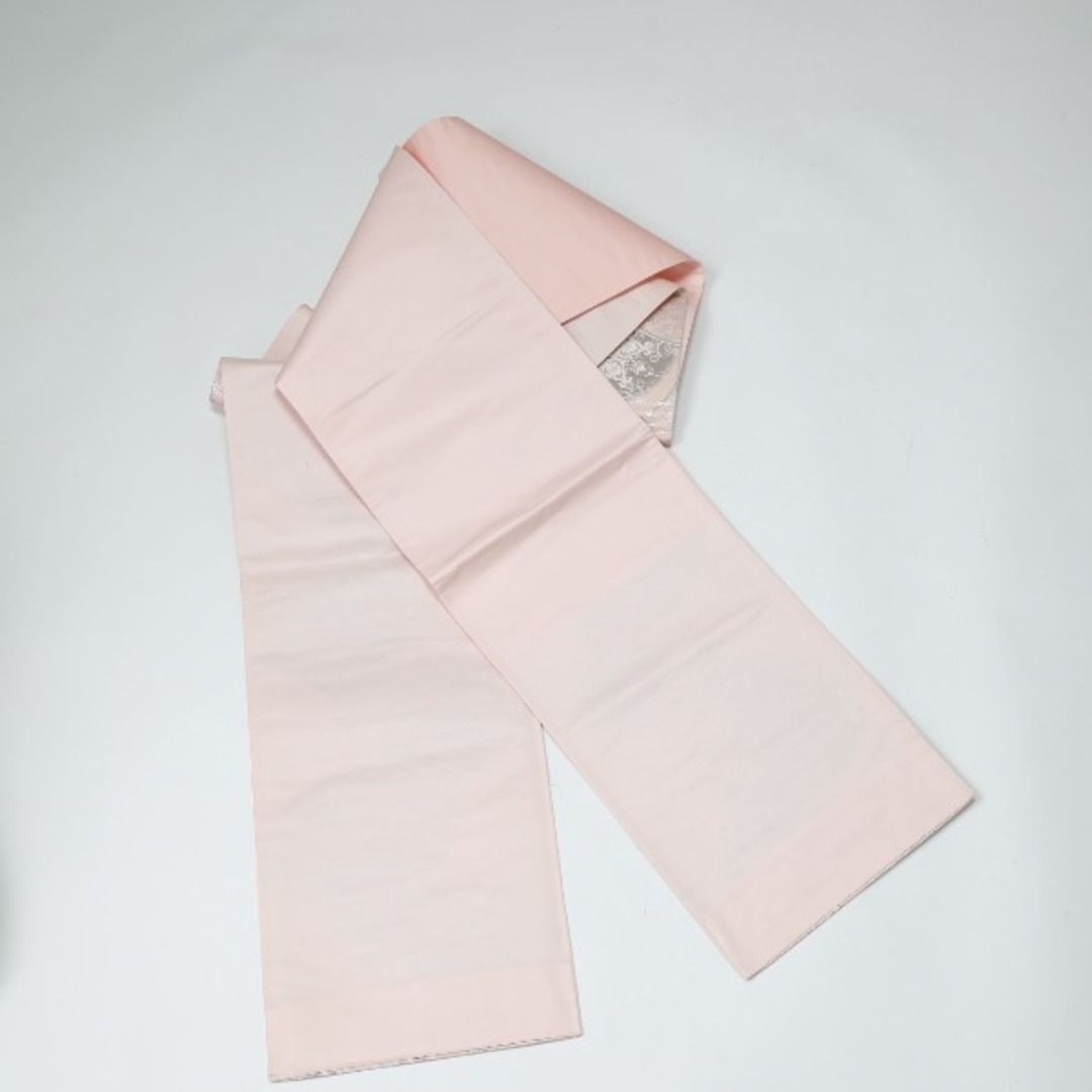 袋帯 ピンク    正絹