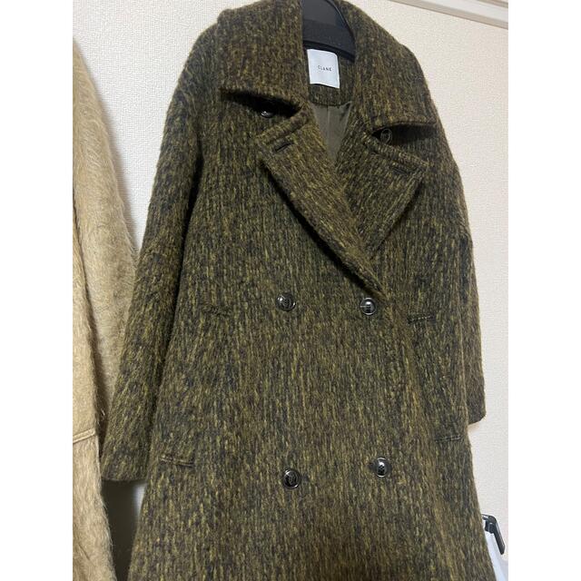 CLANE クラネ　MIX SHAGGY LADY COAT レディースのジャケット/アウター(ロングコート)の商品写真