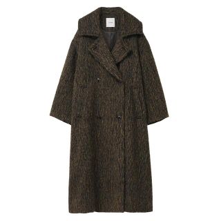 CLANE クラネ　MIX SHAGGY LADY COAT(ロングコート)