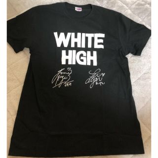 ノギザカフォーティーシックス(乃木坂46)のWHITE HIGH黒 Tシャツ　XL(アイドルグッズ)