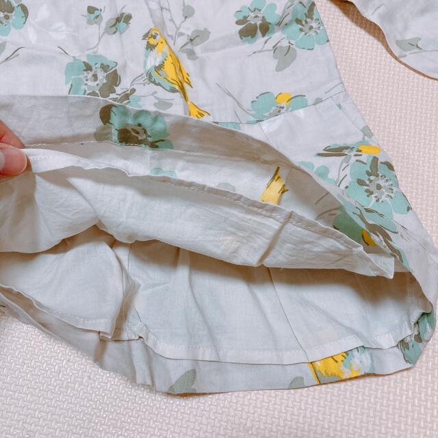 babyGAP(ベビーギャップ)のbaby Gap ナチュラル　ワンピース　90 キッズ/ベビー/マタニティのキッズ服女の子用(90cm~)(ワンピース)の商品写真