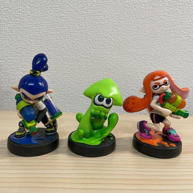 amiibo トリプルセット[ガール/イカ/ボーイ](スプラトゥーン)