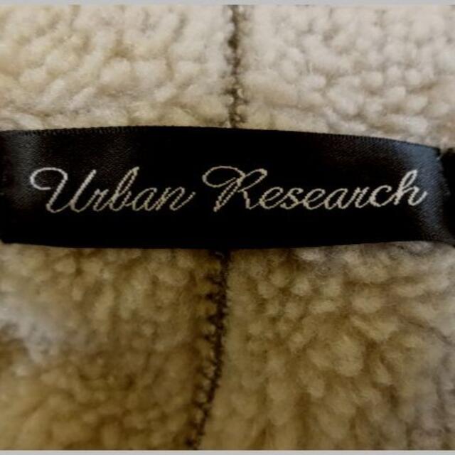 URBAN RESEARCH(アーバンリサーチ)のURBAN RESEARCHアーバンリサーチ♡フーディームートンロングコート レディースのジャケット/アウター(ムートンコート)の商品写真