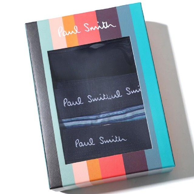 Paul Smith(ポールスミス)のPaul Smithポールスミス 3枚セットボクサーパンツSサイズ メンズのアンダーウェア(ボクサーパンツ)の商品写真