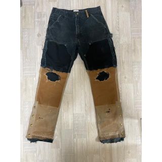 カーハート(carhartt)のcarhartt リメイクパンツ　(ワークパンツ/カーゴパンツ)