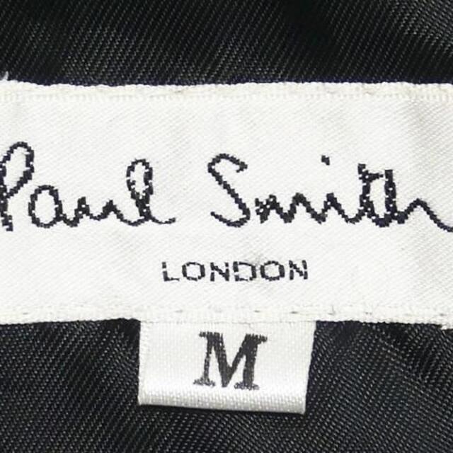 Paul Smith(ポールスミス)のポールスミス メンズ モッズコート M 黒 レザーコート ロングコート 本革 メンズのジャケット/アウター(モッズコート)の商品写真