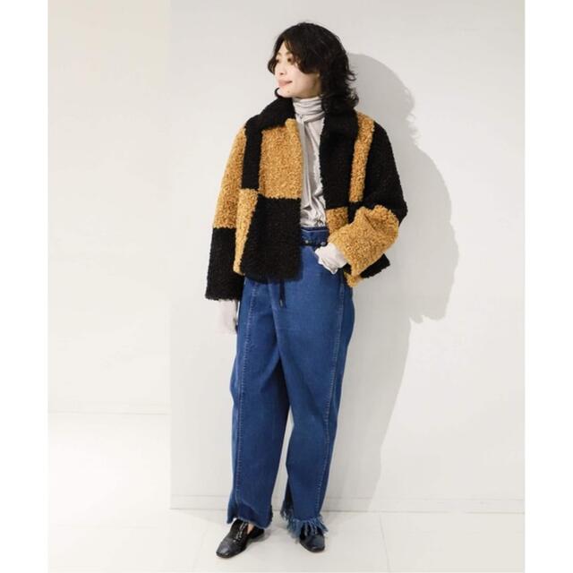 JOURNAL STANDARD(ジャーナルスタンダード)のstand studio Marcella Jacket ボアコート レディースのジャケット/アウター(毛皮/ファーコート)の商品写真