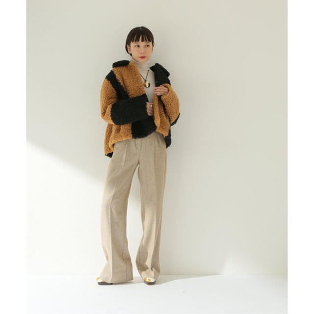 JOURNAL STANDARD(ジャーナルスタンダード)のstand studio Marcella Jacket ボアコート レディースのジャケット/アウター(毛皮/ファーコート)の商品写真