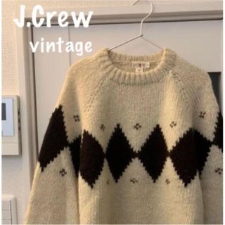 ジェイクルー(J.Crew)の【J.Crew】ジェイクルー　ヴィンテージ　90s ニット セーター(ニット/セーター)