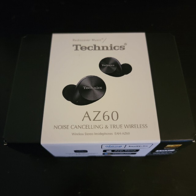 Technics EAH-AZ60 ブラックスマホ/家電/カメラ