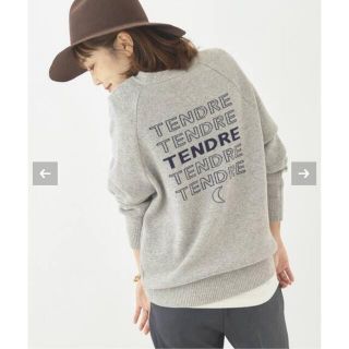 プラージュ(Plage)の新品Plage プラージュ　les Tendre RAGLAN LOGO ニット(ニット/セーター)