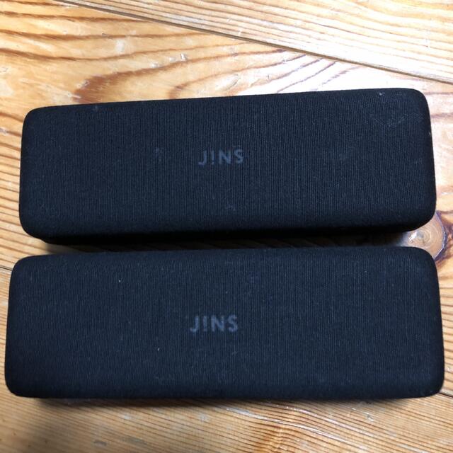 JINS(ジンズ)の専用　JINS眼鏡ケース２個 レディースのファッション小物(サングラス/メガネ)の商品写真