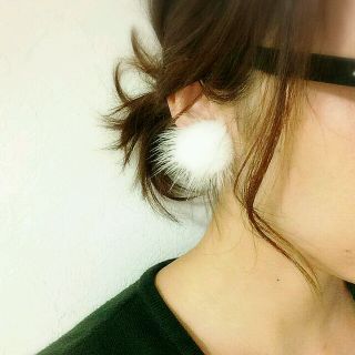 ミンクファー☆ピアス(ピアス)