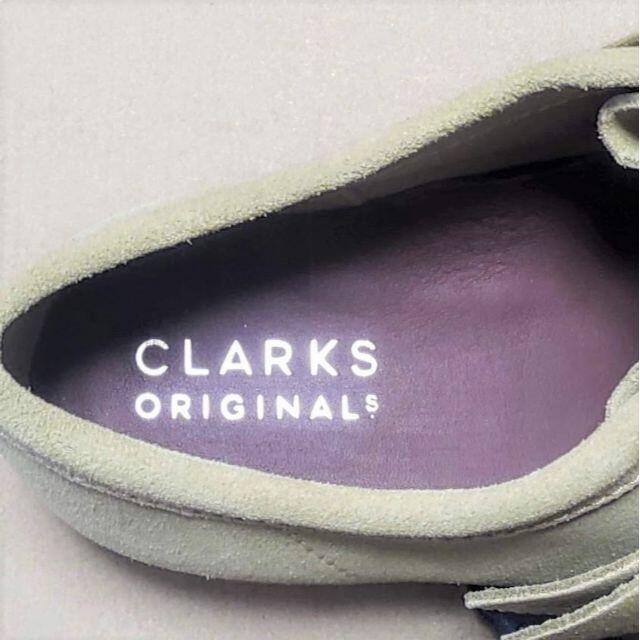 クラークスワラビーローCLARKS WALLABEE-Loメープル UK9.0新 - ブーツ