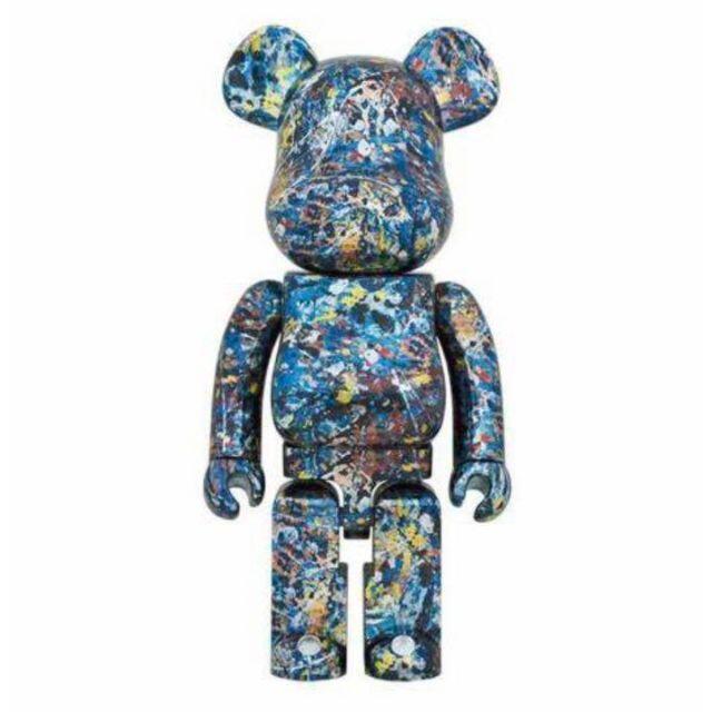 アウトレット直販 BE@RBRICK Jackson Pollock CHROME 1000％ aspac.or.jp