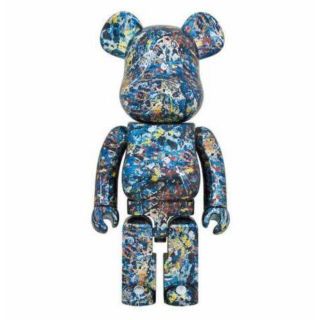 メディコムトイ(MEDICOM TOY)のBE@RBRICK Jackson Pollock CHROME 1000％(その他)