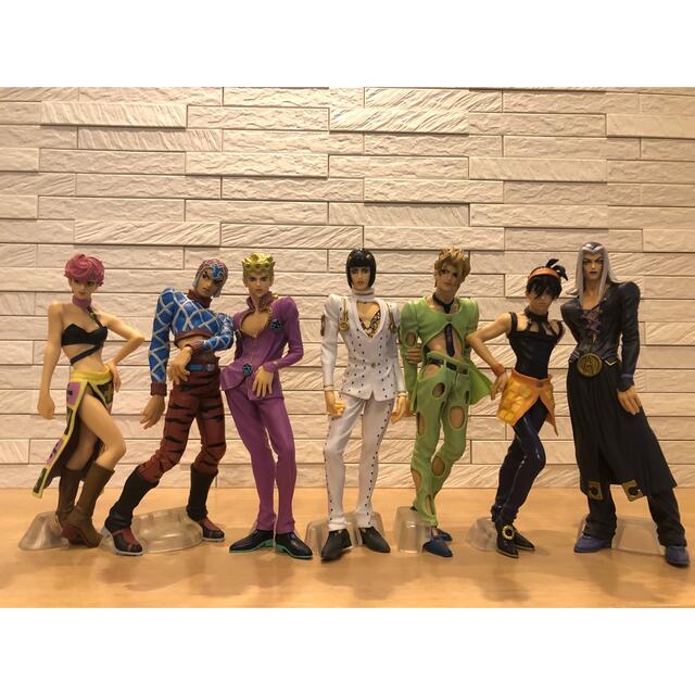 【30%OFF】 BANPRESTO - 7体セット 通常カラー MAFIArteシリーズ 黄金の風 ジョジョの奇妙な冒険 フィギュア 【30%OFF】 BANPRESTO - 7体セット 通常カラー MAFIArteシリーズ 黄金の風 ジョジョの奇妙な冒険 フィギュア