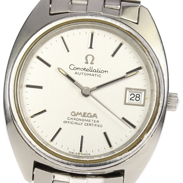 激安正規  【OMEGA】オメガ - OMEGA コンステレーション メンズ 自動巻き cal.1011 クロノメーター 腕時計(アナログ)