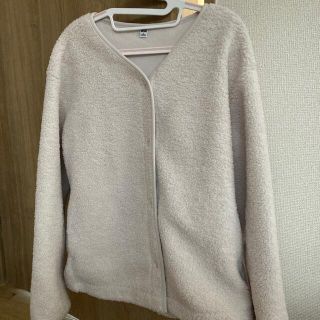 ユニクロ(UNIQLO)のユニクロボアカーディガン(ブルゾン)