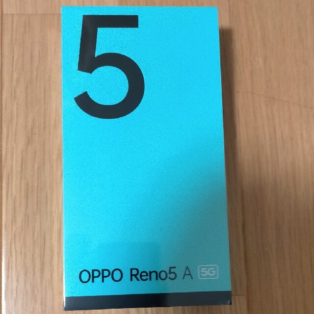 新品未開封　OPPO Reno5 A (デュアルSIMスロット) SIMフリー