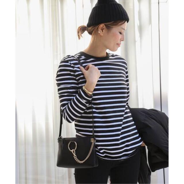 DEUXIEME CLASSE(ドゥーズィエムクラス)の追加 COCO Stripe Tシャツ No5 2 レディースのトップス(カットソー(長袖/七分))の商品写真