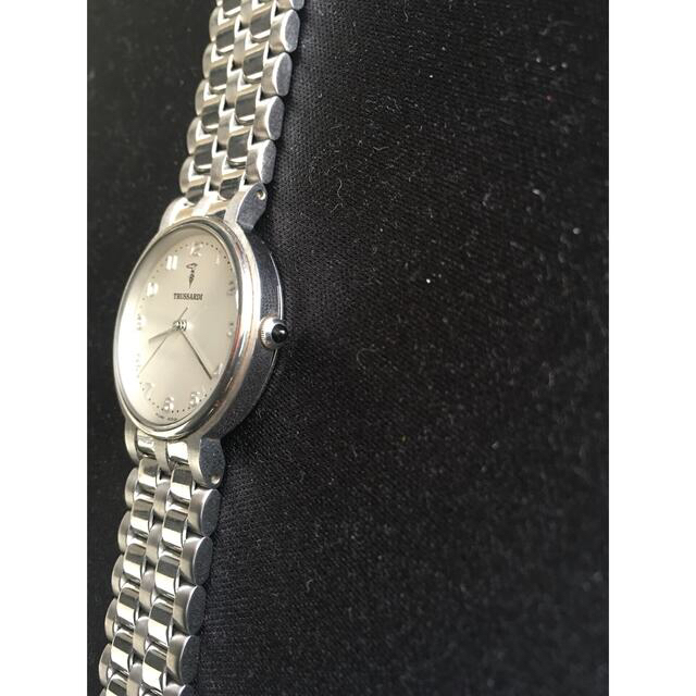 Trussardi(トラサルディ)のTRASSARDI メンズ腕時計　直径42mm  バッテリー交換済み メンズの時計(腕時計(アナログ))の商品写真