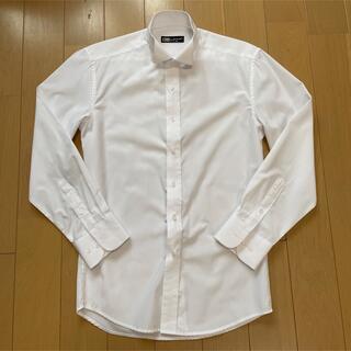 ウィングカラーシャツ 白　S-80(シャツ)