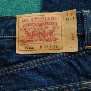 濃紺‼️Levi's 501XX 美品‼️　W33 L34　501Regular(デニム/ジーンズ)