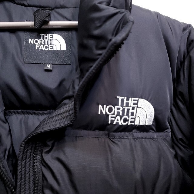 程度良好 THE NORTH FACE ロング ヌプシ ダウンコート ブラック黒 1