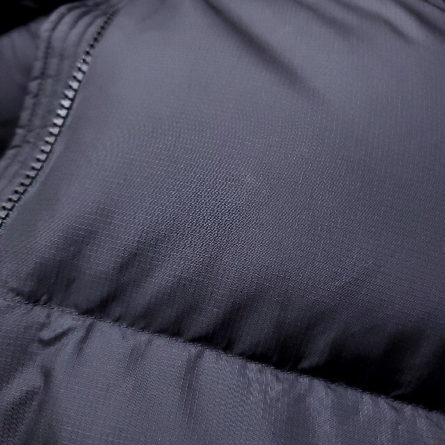 程度良好 THE NORTH FACE ロング ヌプシ ダウンコート ブラック黒